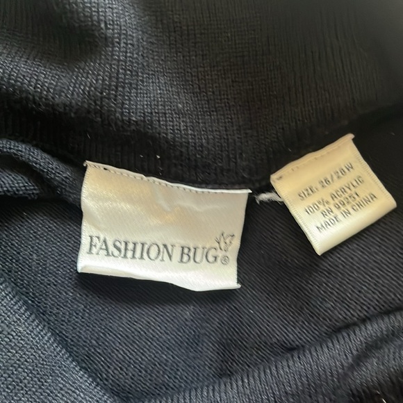 Fashion Bug Plus Size Women’s Cowl Neck Sweater with Sequins Black, Red, White - Picture 6 of 6